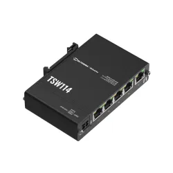 Teltonika TSW114 Anahtar, 5x RJ45 1000Mb/s, DIN Rayı