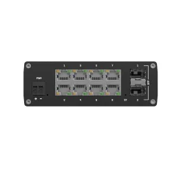 Teltonika Switch TSW212, 8x RJ45 1000Mb/s, 2x SFP, 2-pimli DC. L2, yönetilen - Görsel 4