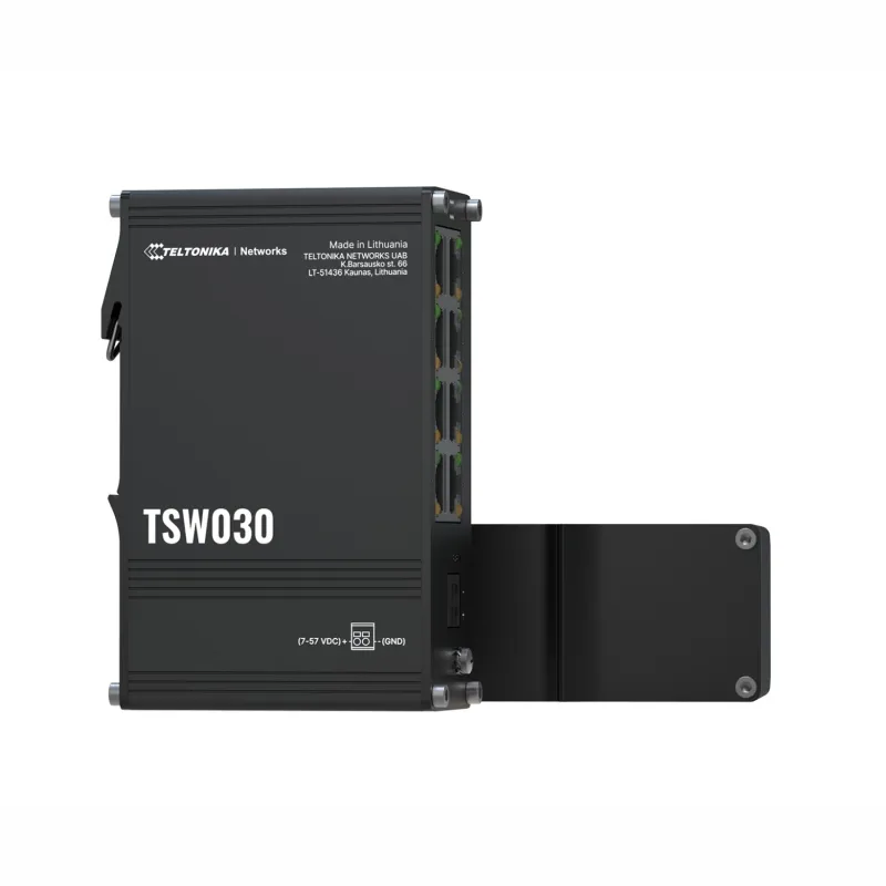 Switch Teltonika TSW030, 8x RJ45 100Mb/s, IP30 - Immagine 4