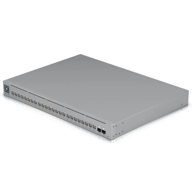Ubiquiti USW-Pro-Max-24-PoE | Switch | Etherlighting, 8x RJ45 2.5Gbps, 16x RJ45 1000Mbps, 2x SFP+, L3, 400W PoE - Zdjęcie 5