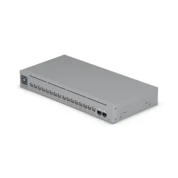 Switch Ubiquiti USW-Pro-Max-16-PoE-EU, 4x 2.5 GbE RJ45 PoE++, 12x GbE RJ45 PoE+, 2x SFP+, Etherlighting, L3, 180W - Imagem 6