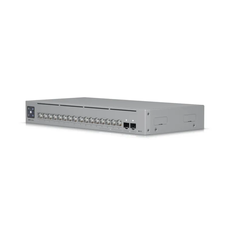Коммутатор Ubiquiti USW-Pro-Max-16-EU, 4x 2.5 GbE RJ45, 12x GbE RJ45, 2x SFP+, Etherlighting, L3 - Изображение 2