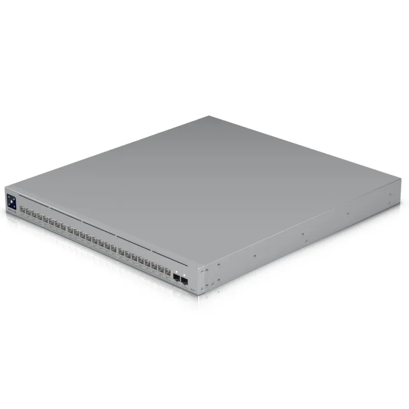 Ubiquiti USW-Pro-XG-24-PoE, Switch, Etherlighting, 16x RJ45 10GbE, 8x RJ45 2.5GbE, 2x SFP28, 720W, Layer 3 - Bild 4