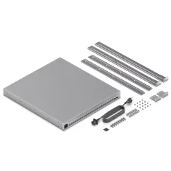 Ubiquiti USW-Pro-XG-24-PoE, Switch, Etherlighting, 16x RJ45 10GbE, 8x RJ45 2.5GbE, 2x SFP28, 720W, Layer 3 - Imagem 6