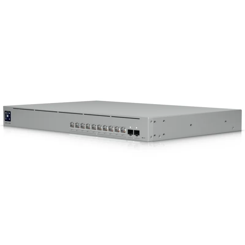 Ubiquiti USW-Pro-XG-10-PoE | Switch | Etherlighting, 10x RJ45 10GbE, 2x SFP+, 400W, Layer 3 - Zdjęcie 3