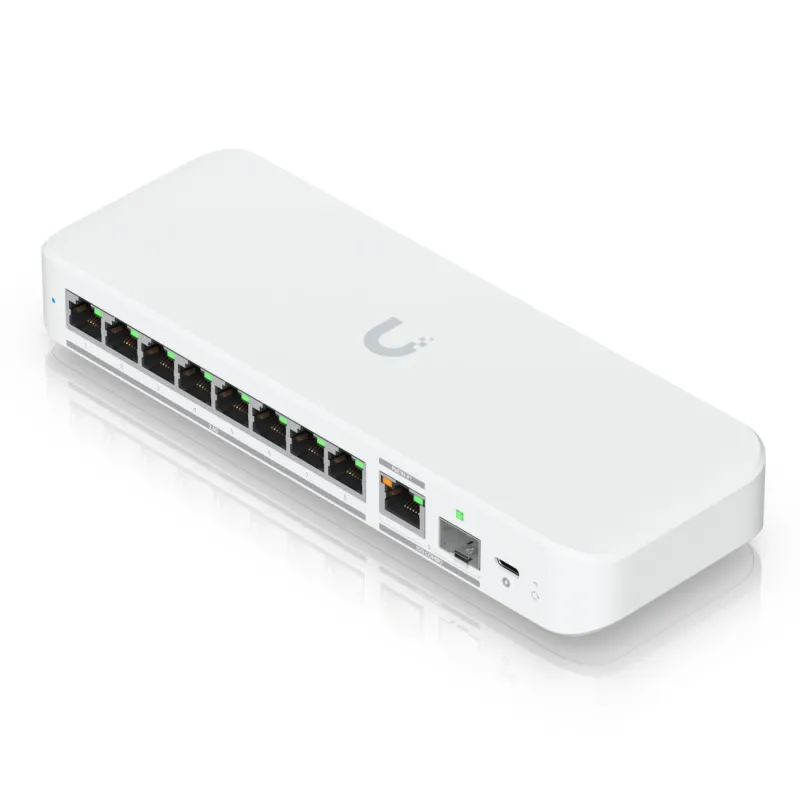 Ubiquiti USW-Flex-2.5G-8-EU | Switch | 8x 2.5GbE RJ45, 1x 10GbE SFP+ - Zdjęcie 3
