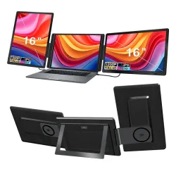 EXTRALINK SMART LIFE 16" 2-SCREEN MONITOR FOR LAPTOPS 12"...