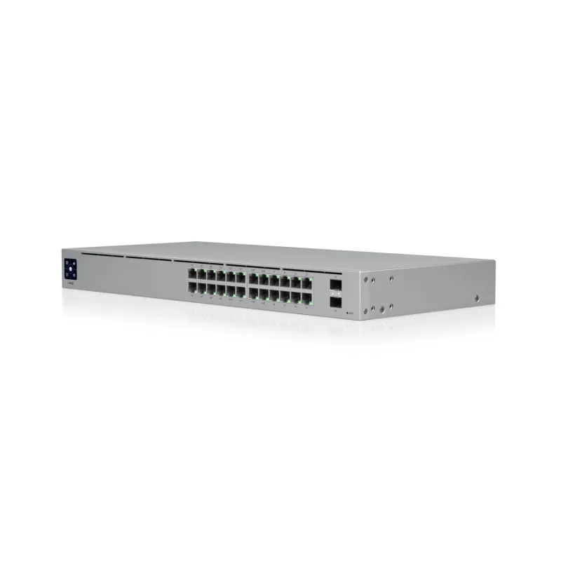 Коммутатор Ubiquiti USW-24-POE, UniFi, 24x RJ45 1000Mb/s, 16x PoE+, 2x SFP - Изображение 2