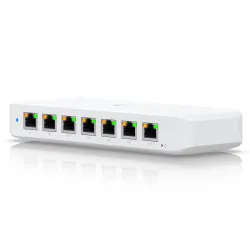 Switch Ubiquiti USW-Ultra, 8x RJ45 1000Mb/s PoE+, Entrada...