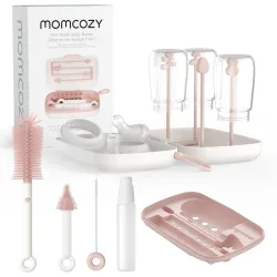 Momcozy LS001 7 in 1 Baby Bottle Brush Set | Bottle brush...