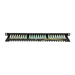 Extralink CAT6 UTP Patchpanel 0,5U, 24 Ports - Bild 4