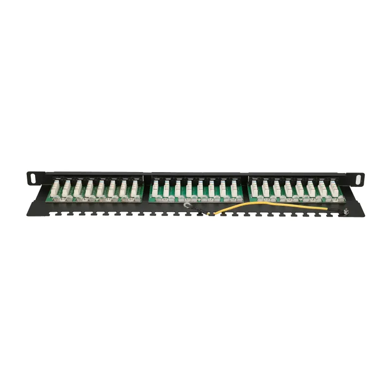 Extralink CAT6 UTP Patch Panel 0.5U, 24 Ports - Image 4