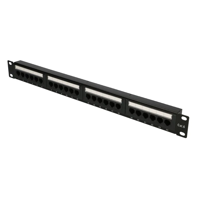 Panel de parches Extralink CAT6 UTP V2, 24 puertos - Imagen 2