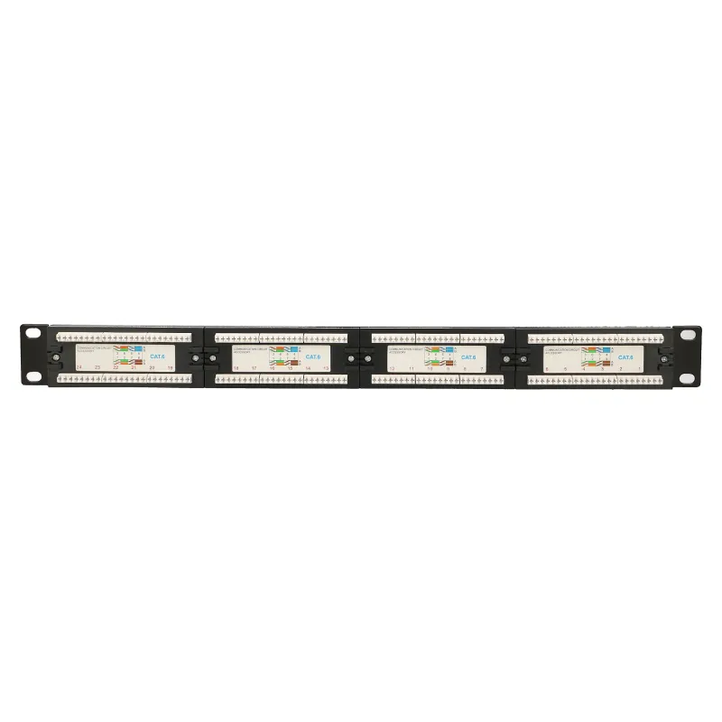 Painel de patch Extralink CAT6 UTP V2, 24 portas - Imagem 4