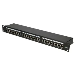 Painel de patch Extralink CAT6 STP V2, 24 portas - Imagem 2