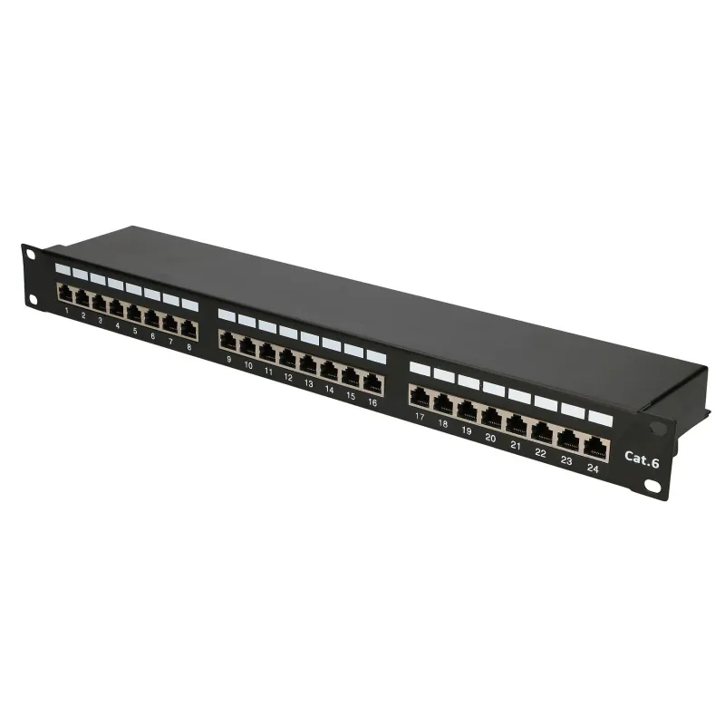 Extralink CAT6 STP V2 | Patchpanel | 24 porty - Zdjęcie 2