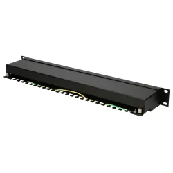 Painel de patch Extralink CAT6 STP V2, 24 portas - Imagem 3