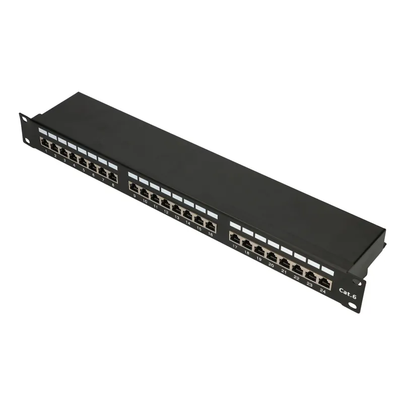 Painel de patch Extralink CAT6 STP V2, 24 portas - Imagem 5