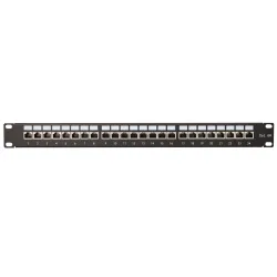 Патч-панель Extralink CAT6A STP, 24 порта - Изображение 2