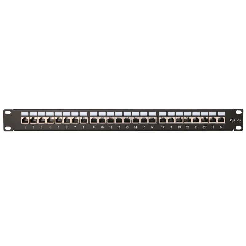 Panel de Conexiones Extralink CAT6A STP, 24 Puertos - Imagen 2