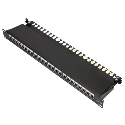 Panel de Conexiones Extralink CAT6A STP, 24 Puertos - Imagen 6
