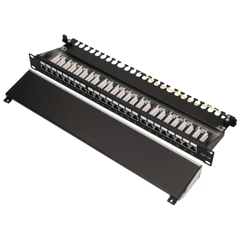 Патч-панель Extralink CAT6A STP, 24 порта - Изображение 7