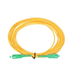 Patchcord Extralink SC/APC-SC/APC, Modo Único, Simplex, G652D, 3mm, 20m - Imagen 2