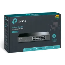 TP-Link TL-SG1016DE Anahtar, 16x RJ45 1000Mb/s, Rack, Yönetilebilir - Görsel 4