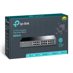Коммутатор TP-Link TL-SG1024DE, 24x RJ45 1000Mb/s, Напольный/Настольный, Управляемый - Изображение 4