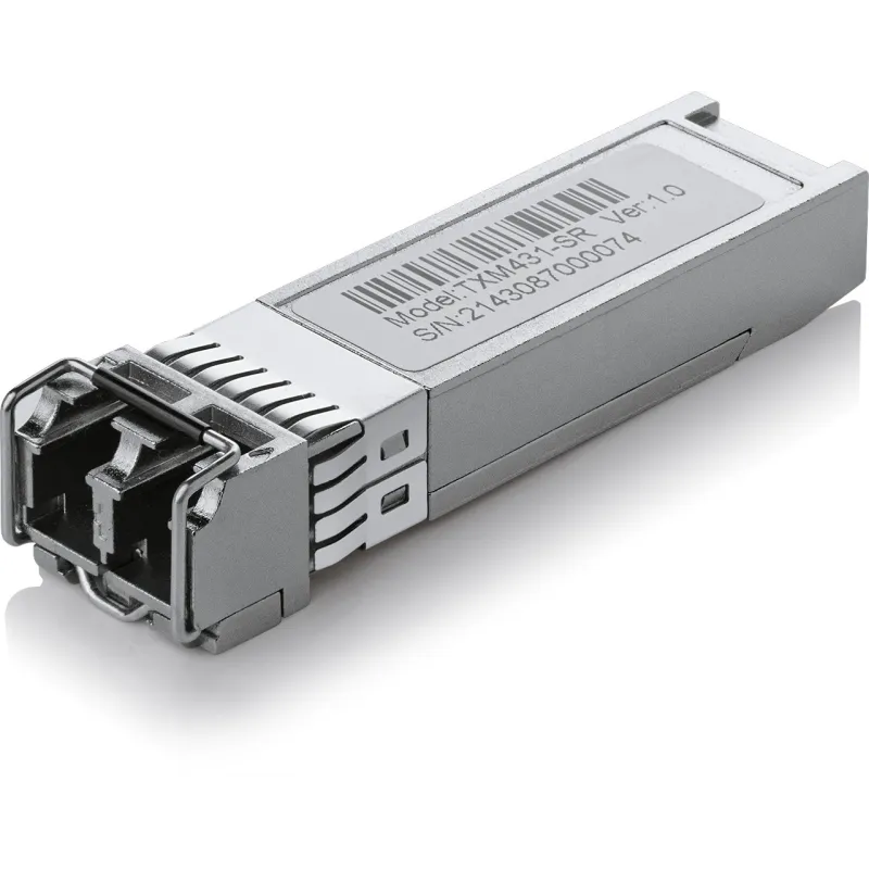 TP-Link TXM431-SR SFP+ Modülü, 10Gb/s, LC/UPC, 300m, 850nm, Çok Modlu
