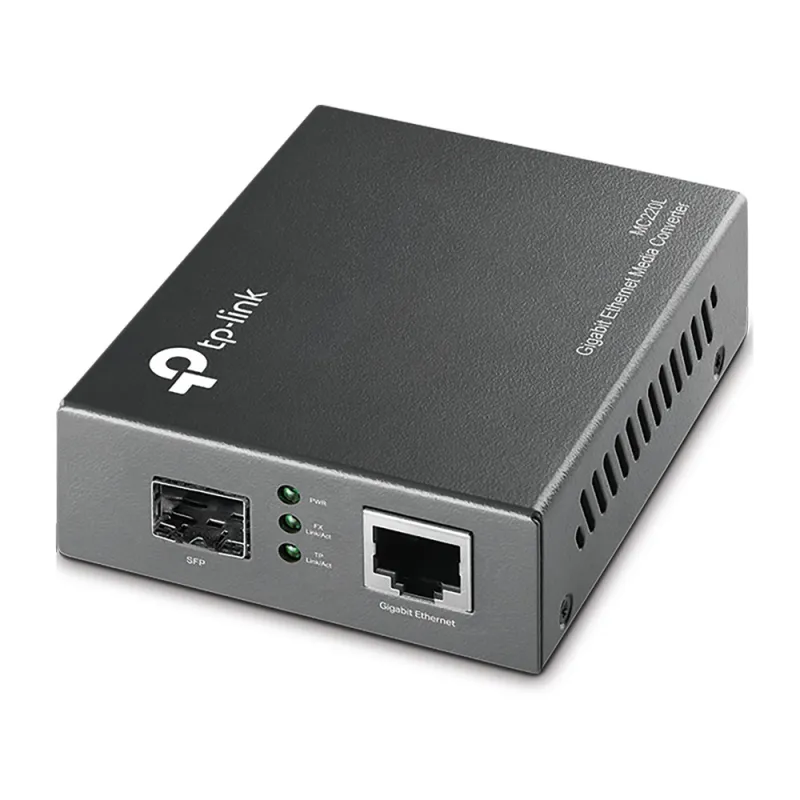 Медиаконвертер TP-Link MC220L, 1x SFP, 1x RJ45 1000Mb/s