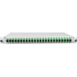 Pannello di giunzione in fibra Mantar PS 19 1U SC 24 Simplex estraibile, profondità 255 mm - Immagine 5