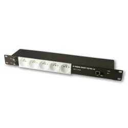 Tinycontrol Elektrik Prizi 5G10A V2, IP, 19'' Rack, 5 AC...