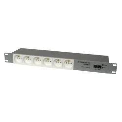 Tinycontrol 6G10A V2 Steckdosenleiste Wei&szlig;, IP, 19''...