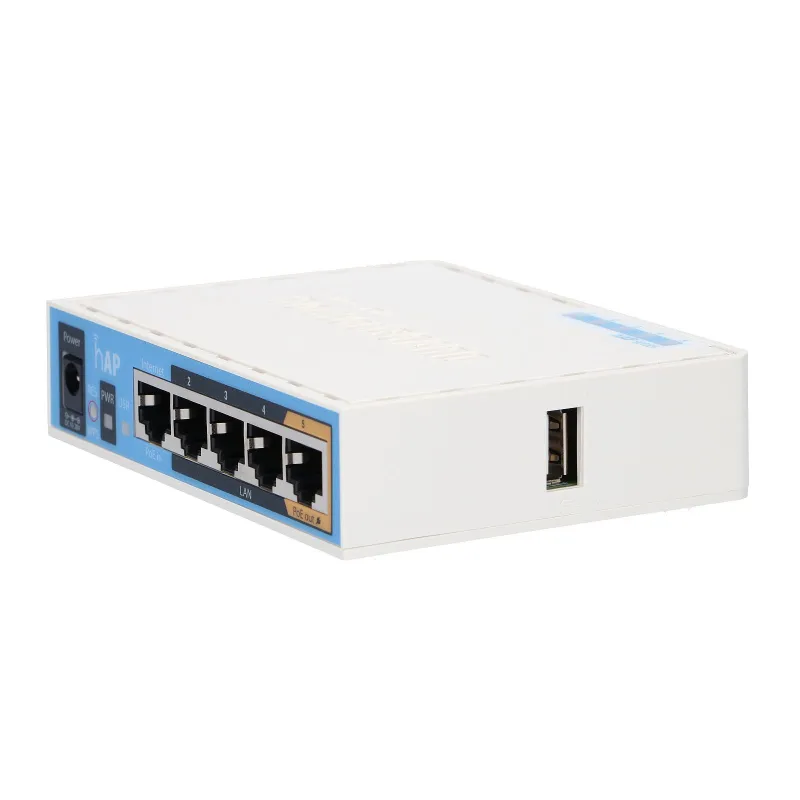 MikroTik hAP WLAN-Router, RB951Ui-2nD, 2,4GHz, 5x RJ45 100Mb/s - Bild 2
