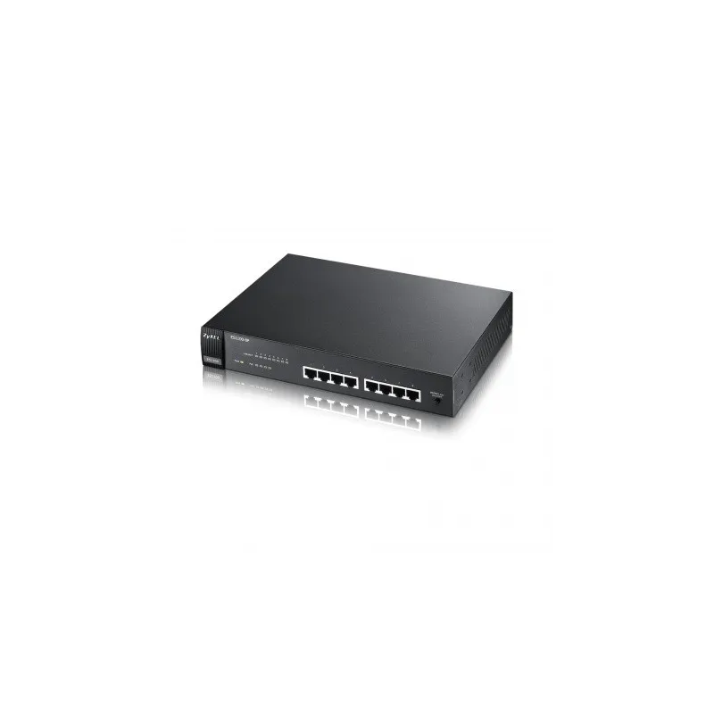 Switch Zyxel ES1100-8P, 8x RJ45 100Mb/s, 4x PoE, Não gerenciado