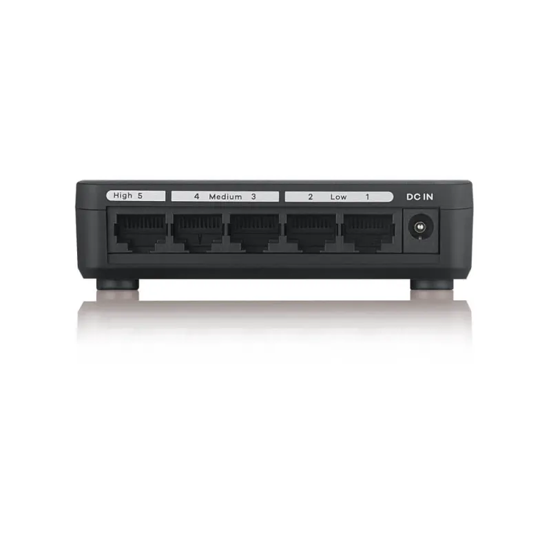 Switch Zyxel GS-105S V2, 5x RJ45 1000Mb/s, non gestito - Immagine 4