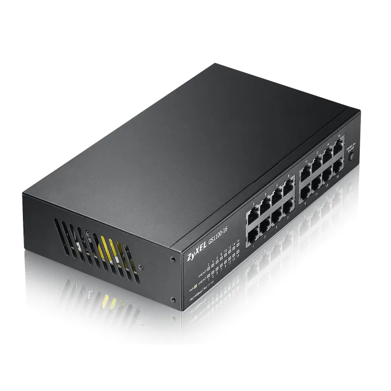 Switch Zyxel GS1100-16, 16x RJ45 1000Mb/s, No gestionado - Imagen 3