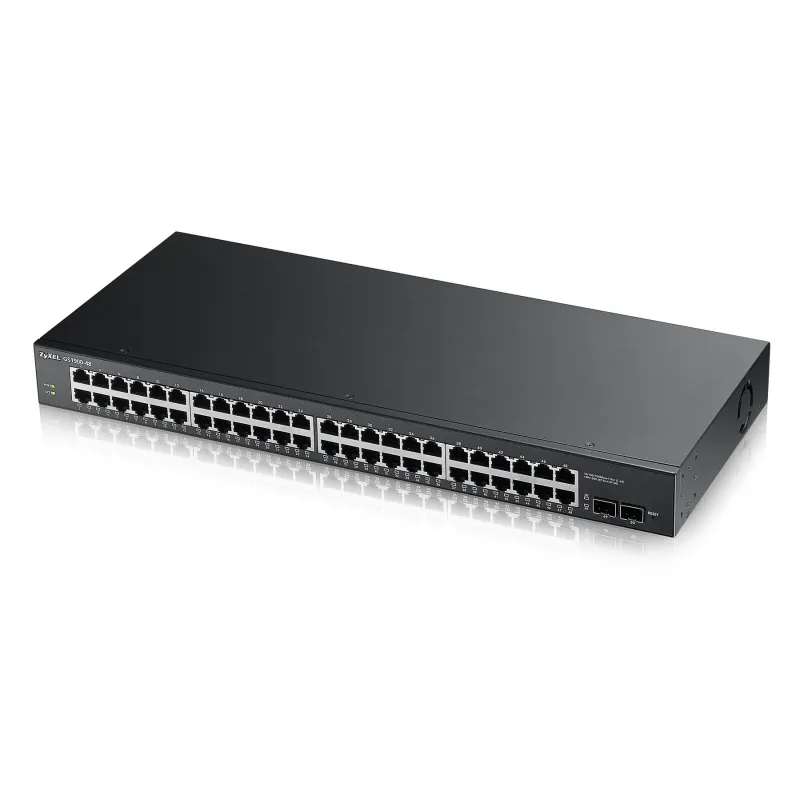 ZYXEL GS1900-48 WEB SMART SWITCH 48X GIGABIT METAL + 2X SFP - LIFETIME WARRANTY/48H REPLACEMENT