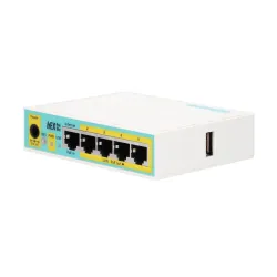 Roteador MikroTik hEX PoE lite, RB750UPr2, 5x RJ45 100Mb/s, 1x USB - Imagem 3