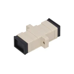 Adaptér Extralink SC/UPC, multimódový, simplex, šedý