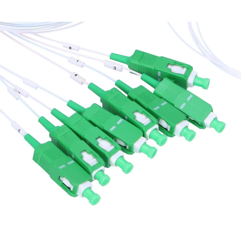 Сплиттер Extralink 1:8 PLC SC/APC, 900um, 1.5м - Изображение 2