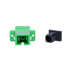 Adaptér Extralink SC/APC, Jednomódový, Simplex, Zelený - Obrázek 3