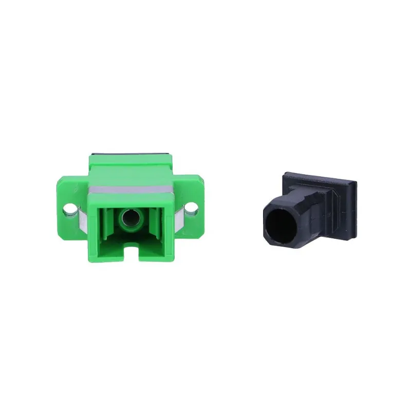 Adaptér Extralink SC/APC, Jednomódový, Simplex, Zelený - Obrázek 3