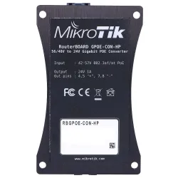 MikroTik RBGPOE-CON-HP Měnič napětí, PoE, 48V na 24V - Obrázek 4