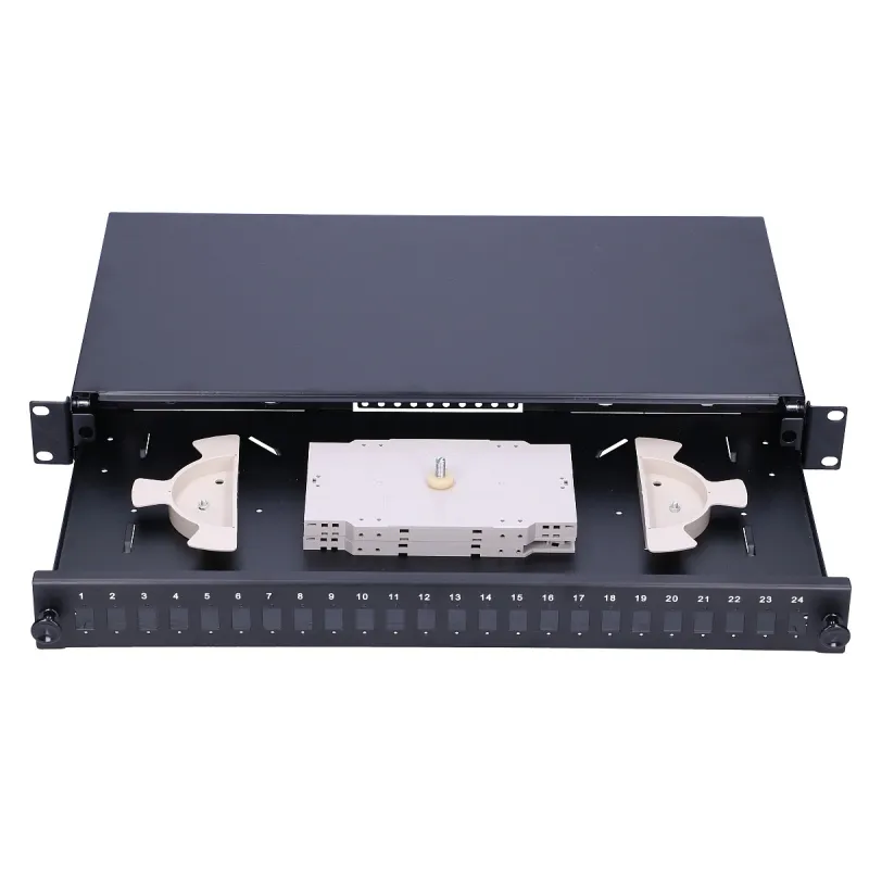 Extralink 24 Çekirdek Patch Panel, 24 Port, Siyah - Görsel 3