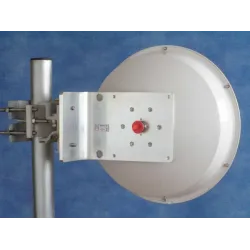 Antena parabólica Jirous JRMA-380 10/11, 10.1 – 11.7GHz, 28dBi, diseñada para Mimosa B11 - Imagen 2