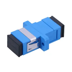 Extralink SC/UPC Adapter, Einzelmodus, Simplex, Blau