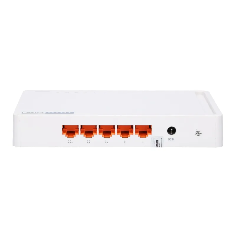 Коммутатор Totolink S505G, 5x RJ45 1000Mb/s Gigabit, настольный корпус - Изображение 4