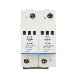 Surge Protector M60B2, 2P 1F 60kA max surge current - Image 2